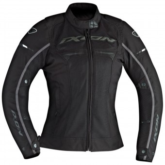Motorradjacke Ixon Pitrace Lady Black