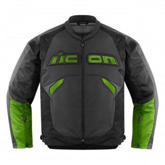 Motorradjacke ICON Sanctuary Jacket Green Motorradjacke ICON Sanctuary Jacket Green