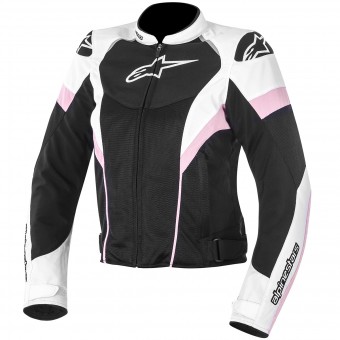 Schnaeppchen Alpinestars Stella T-GP Plus R Air Schwarz Wei Rosa