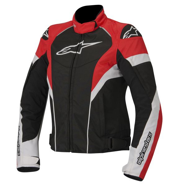 Motorradjacke Alpinestars Stella T-GP Plus R Schwarz Wei� Rot