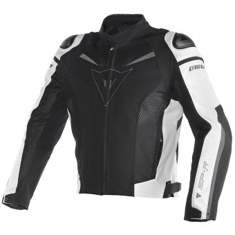 Motorradjacke Dainese Super Speed Black White Gray