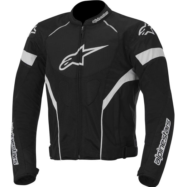 Motorradjacke Alpinestars T-GP Plus R Air Schwarz Weiß Motorradjacke Alpinestars T-GP Plus R Air Schwarz Weiß