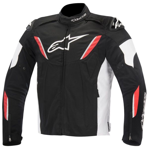 Motorradjacke Alpinestars T-GP R Waterproof Black White Red