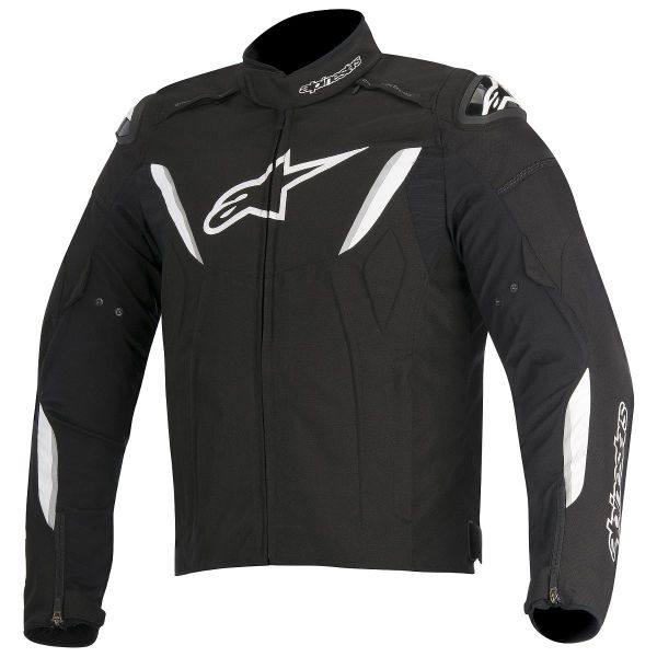 Motorradjacke Alpinestars T-GP R Waterproof Black White