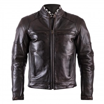 Motorradjacke Helstons Trust Leather Dirty Brown