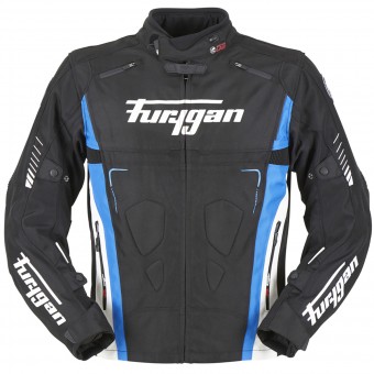 Motorradjacke Furygan Vortex Black Blue White