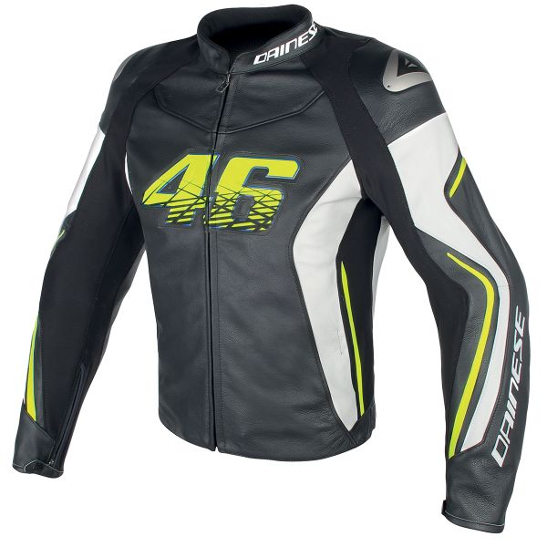 Motorradjacke Dainese VR46 D2 Leather