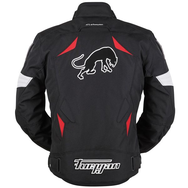 Furygan Wind Schwarz Weiß Rot