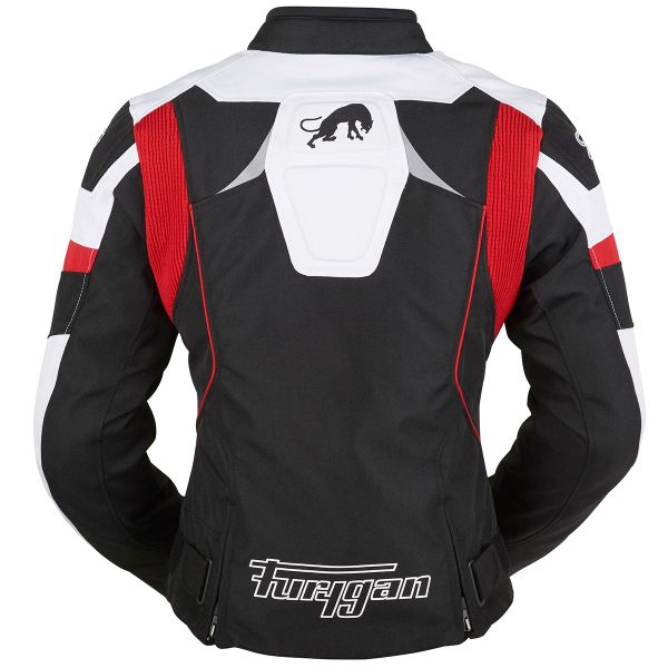 Furygan Xenia Noir Schwarz Wei� Rot