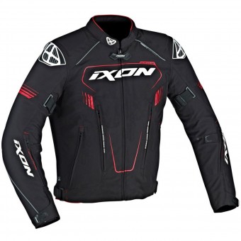 Motorradjacke Ixon Zephyr HP Black White Red