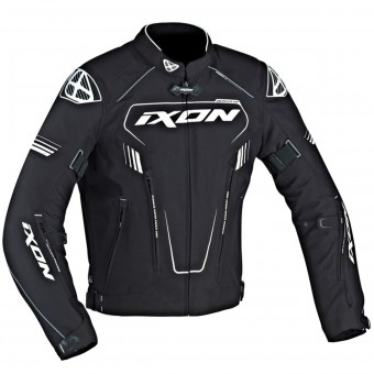 Motorradjacke Ixon Zephyr HP Black White