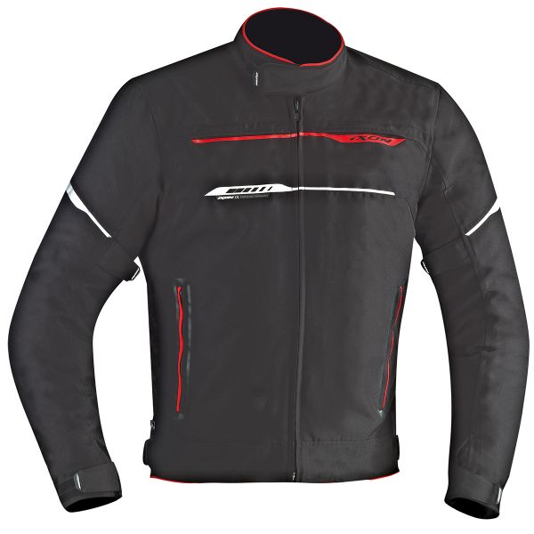 Motorradjacke Ixon Zetec HP Black Red