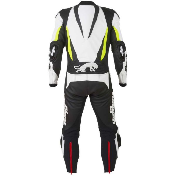 Furygan Full Apex White Yellow Fluo Black