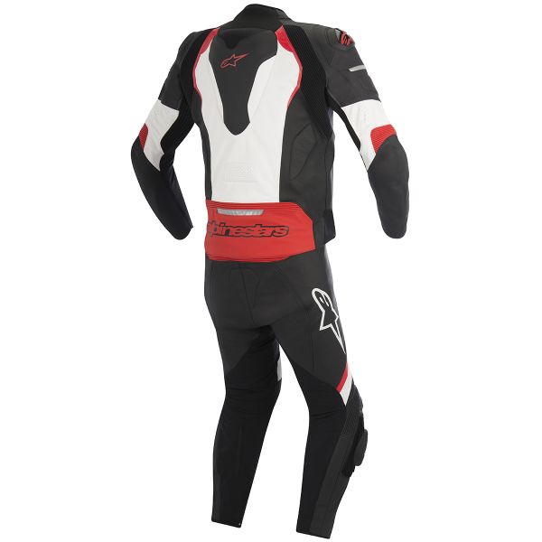 Alpinestars GP Force Chaser 2PC Lederkombi - Schwarz/Rot, Mit Protektoren (Neu Mit Etikett)