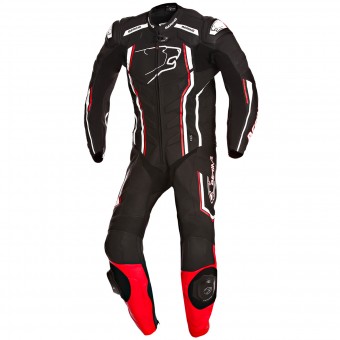 Motorrad-Lederkombi Bering Supra-R Black