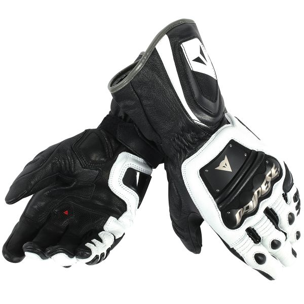 Motorradhandschuhe Dainese 4 Stroke Long White