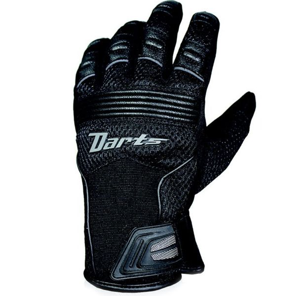 Motorradhandschuhe Darts Aero Mesh Schwarz