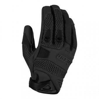 Motorradhandschuhe ICON Anthem Black