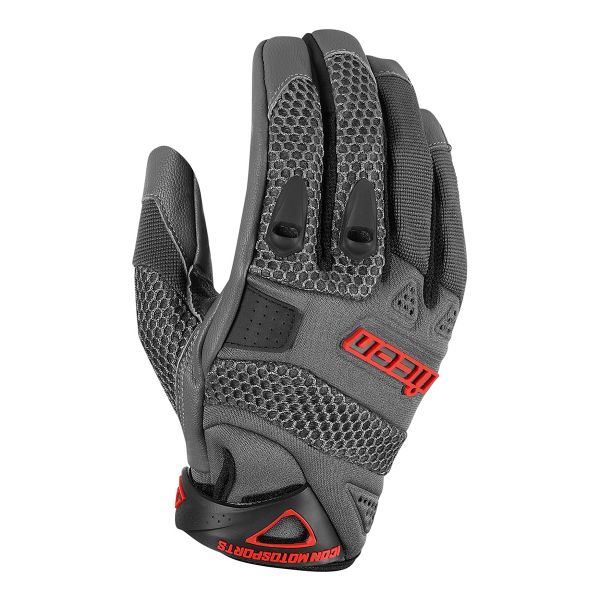 Motorradhandschuhe ICON Anthem Grey