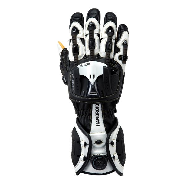 Motorradhandschuhe Knox Handroid MKIII Black White