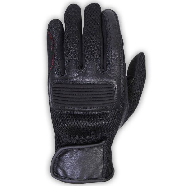 Motorradhandschuhe V'Quattro Profile Schwarz