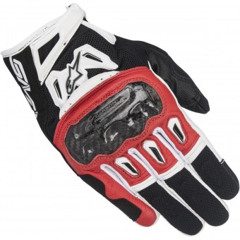 Motorradhandschuhe Alpinestars SMX-2 Air Carbon V2 Black Red Motorradhandschuhe Alpinestars SMX-2 Air Carbon V2 Black Red