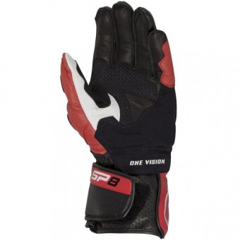 Alpinestars SP-8 Wei� Rot Schwarz