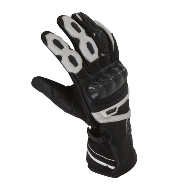 Motorradhandschuhe Bering Spitfire Schwarz Wei�