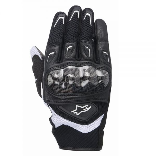 Motorradhandschuhe Alpinestars Stella SMX-2 Air Carbon Schwarz Wei�