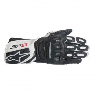 Motorradhandschuhe Alpinestars Stella SP-8 V2 Black White