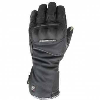 Motorradhandschuhe V'Quattro Turismo Gore-Tex Schwarz