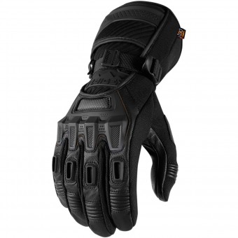 Motorradhandschuhe ICON Alcan Black