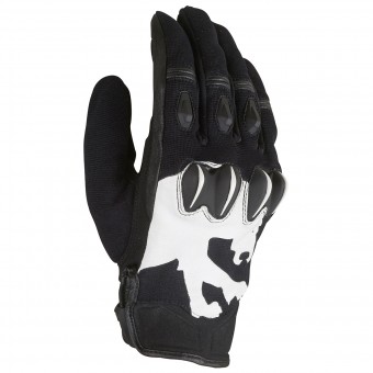 Motorradhandschuhe Furygan Alpha Schwarz Wei