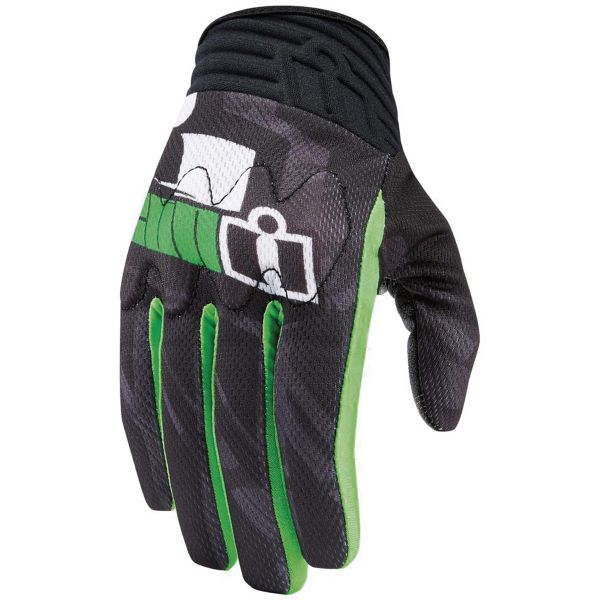 Motorradhandschuhe ICON Anthem Primary Green