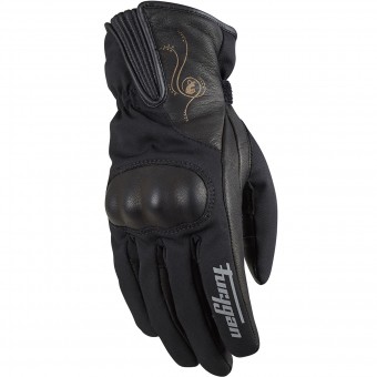 Motorradhandschuhe Furygan Eva D30 Schwarz