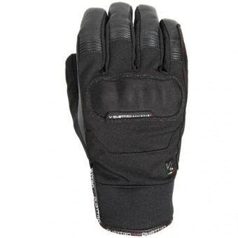 Motorradhandschuhe V'Quattro Grind Schwarz