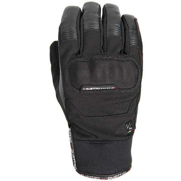 Motorradhandschuhe V'Quattro Grind Schwarz