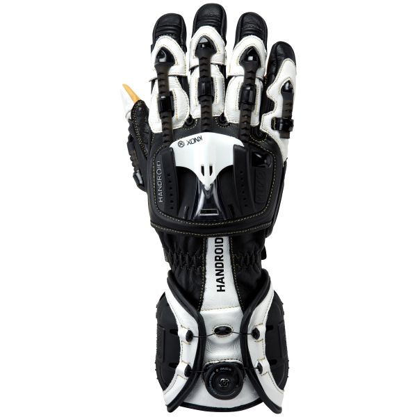 Motorradhandschuhe Knox Handroid Black White
