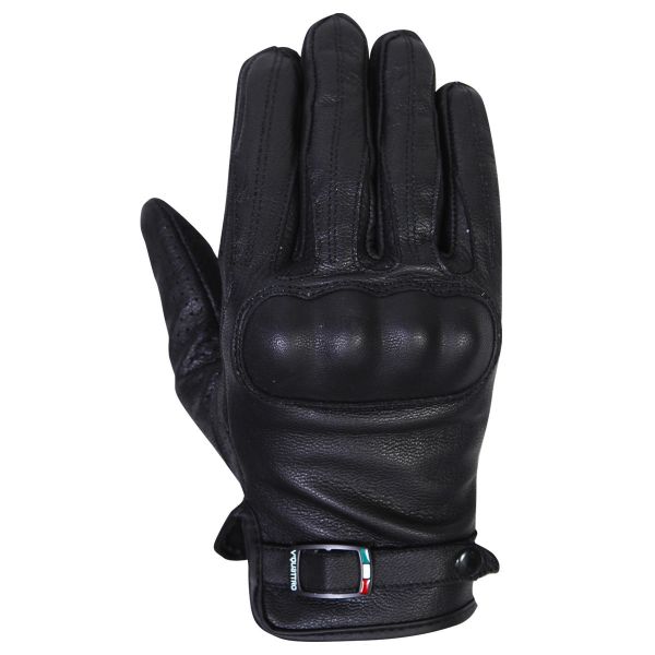 Motorradhandschuhe V'Quattro Hasta Schwarz