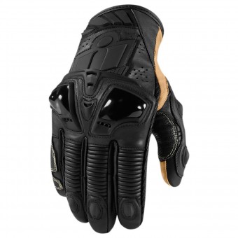 Motorradhandschuhe ICON Hypersport Pro Short Stealth