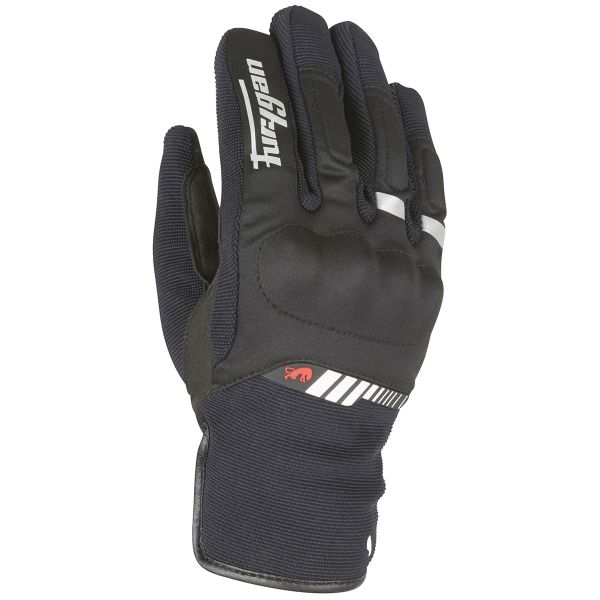 Motorradhandschuhe Furygan Jet All Season Black White