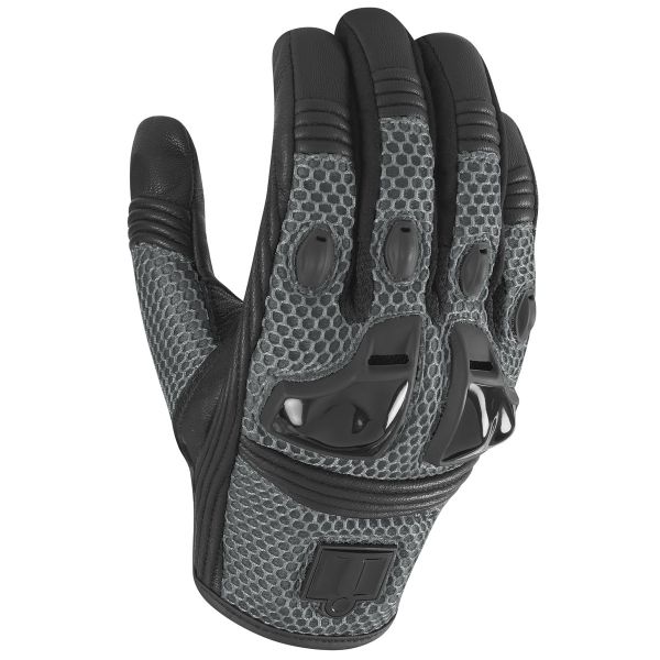 Motorradhandschuhe ICON Justice Mesh Slate