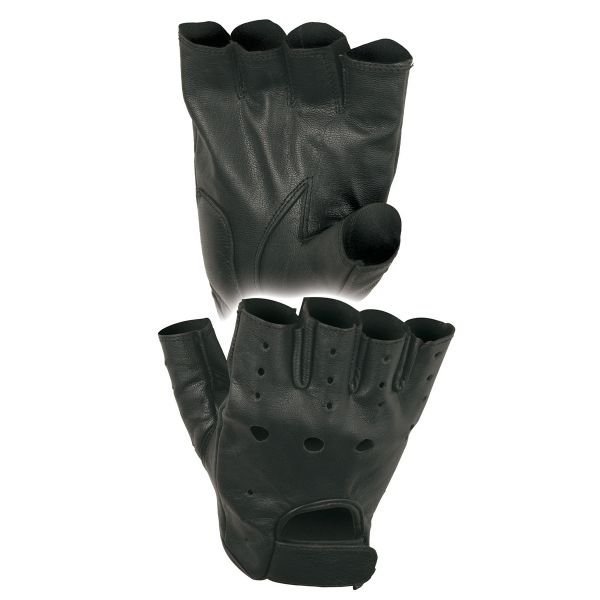 Motorradhandschuhe Motomod Mitaine Schwarz