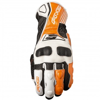 Motorradhandschuhe Five RFX4 Replica White Orange