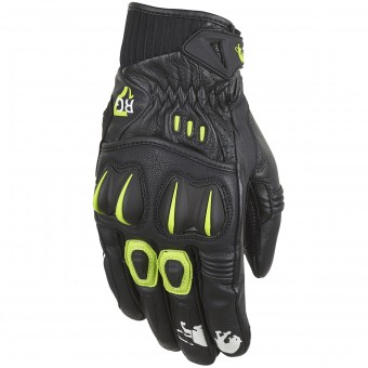 Motorradhandschuhe Furygan RG-17 Black Green Fluo