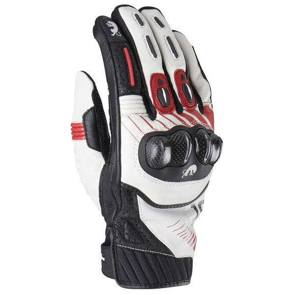 Motorradhandschuhe Furygan RG19 White Black Red