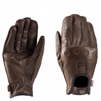 Motorradhandschuhe Blauer Routine Braun 