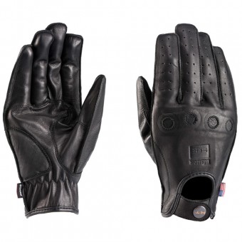 Motorradhandschuhe Blauer Routine Schwarz