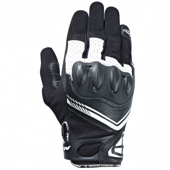 Motorradhandschuhe Ixon RS Drift Black White
