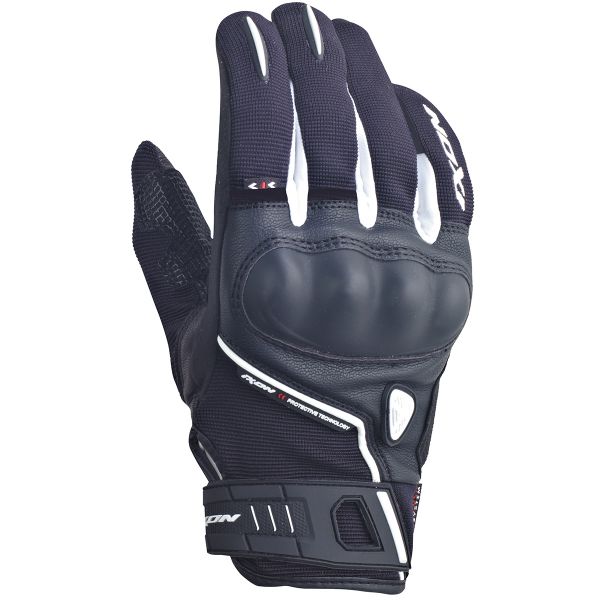 Motorradhandschuhe Ixon RS Grip Lady HP Schwarz Wei�